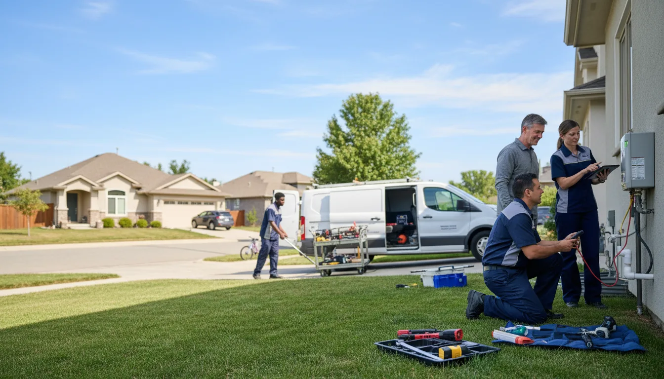 Tankless water heater service in Bear River City, UT